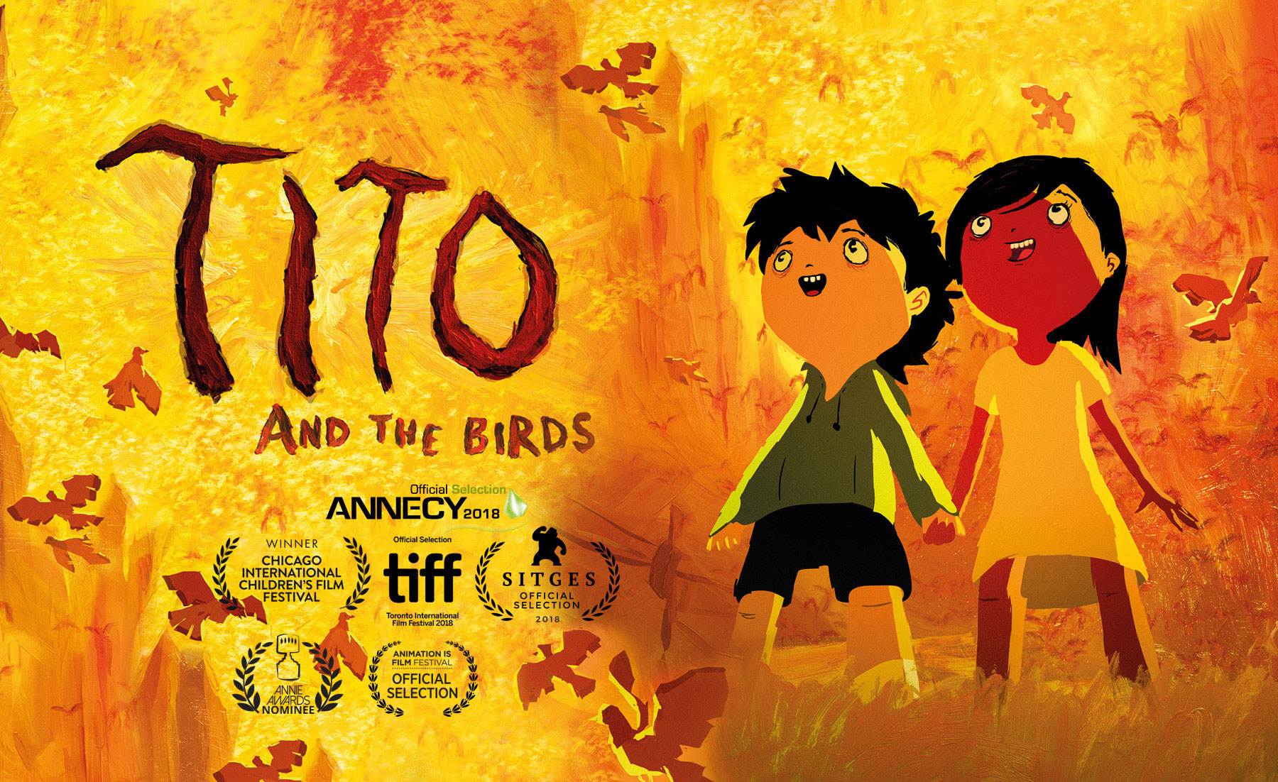 Tito and the Birds - Annecy 2018 Official Selection - Official Selection TIFF Toronto International Film Festival